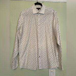 Ben Sherman Dress Shirt Paisley M